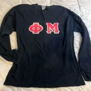 Phi mu stiched long sleeve